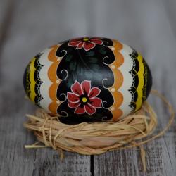 pisanka batik Wielkanoc dekoracja stołu malowana - Inne - Wyposażenie wnętrz