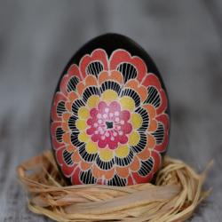 pisanka batik Wielkanoc dekoracja stołu malowana - Inne - Wyposażenie wnętrz