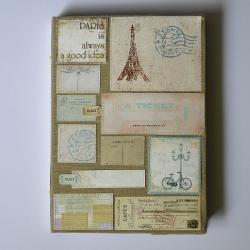 notes,wieża eiffla,paryż,bilety,francja - Notesy - Akcesoria